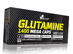 Глютамин в капсулах, L-Glutamine 1400 Mega Caps, Olimp Nutrition