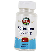 Селен бездрожжевой, Selenium Yeast Free 100, KAL