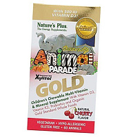 Мультивитамины для детей, Animal Parade Gold Children's Multi, Nature's Plus Мультивитамины детские