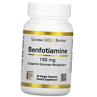 Бенфотиамин, Benfotiamine 150, California Gold Nutrition