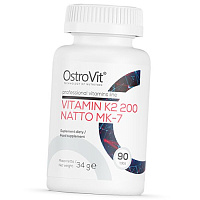 Витамин К2, Менахинон-7, Vitamin K2 200 Natto MK-7, Ostrovit