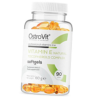 Комплекс Натуральных Токоферолов с Витамином Е, Vitamin E Natural Tocopherols Complex, Ostrovit