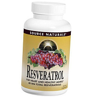 Ресвератрол, Resveratrol, Source Naturals 