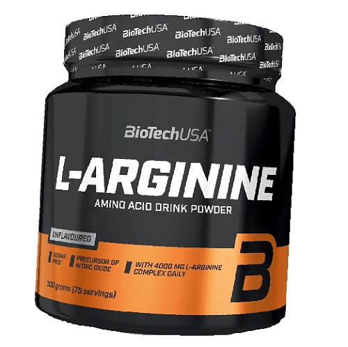 Купити Аргінін у порошку, L-Arginine Powder, BioTech (USA) 
