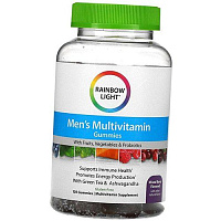 Мультивитаминные жевательные конфеты для мужчин, Men's Multivitamin Gummies, Rainbow Light