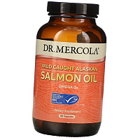 Масло дикого аляскинского лосося, Salmon Oil, Dr. Mercola