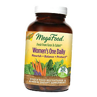 Мультивитамины для женщин, Women's One Daily, Mega Food