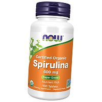 Спирулина, Spirulina 500, Now Foods