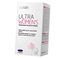 Мультивитамины для женщин, Ultra Women's Multivitamin Formula Softgels, VP laboratory