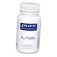 Фолат и Витамин В12, B12 Folate, Pure Encapsulations