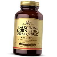 Аргінін та Орнітін, L-Arginine/L-Ornithine , Solgar 