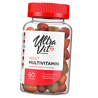 Жевательные Мультивитамины для взрослых, UltraVit Adult Multivitamin Gummies, VP laboratory