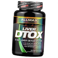 Детоксикация печени с силимарином, Liver D-tox, Allmax Nutrition