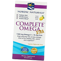 Высокоинтенсивный Рыбий жир, Омега 3 6 9, Complete Omega Xtra, Nordic Naturals