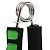 Эспандер кистевой пружинный Ножницы CM-W888 (  Черно-зеленый) Offer-4