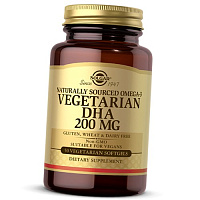 Омега 3 для вегетарианцев, ДГК, Omega-3 Vegetarian DHA, Solgar