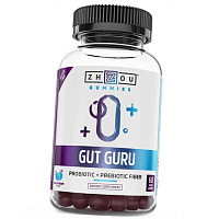 Пробиотик и пребиотическая клетчатка, Gut Guru, Zhou Nutrition