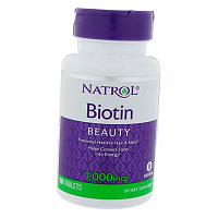 Биотин, Biotin 1000, Natrol