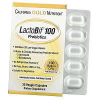 Пробиотики, LactoBif Probiotics 100 Billion, California Gold Nutrition