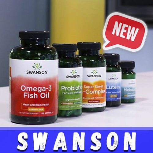 Swanson - новинки от американского производителя витаминных добавок!
