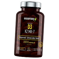 Витамин Д3 и К2, Vitamin D3 K2 MK-7, Essensey