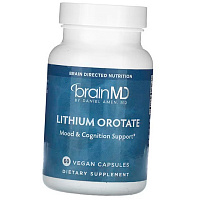 Литий Оротат, Lithium Orotate 5, BrainMD