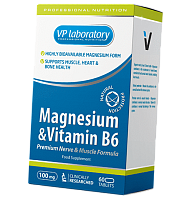 Магний Витамин В6, Magnesium+B6, VP laboratory