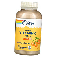 Буферизованный Витамин С, Buffered Vitamin C Chewable, Solaray