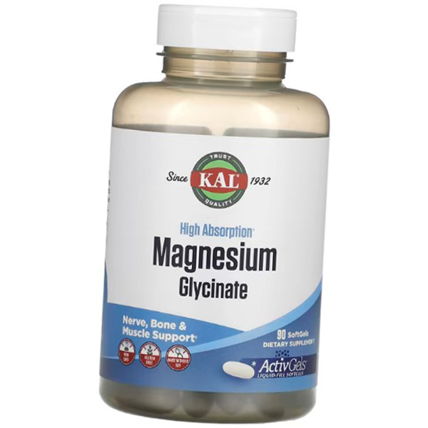 Магний Глицинат, High Absorption Magnesium Glycinate 315, KAL