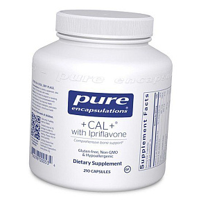 Витамины при остеопорозе, CAL with Ipriflavone, Pure Encapsulations