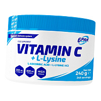 Витамин С с Лизином, Vitamin C + L-Lysine, 6Pak