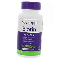 Биотин, максимальное действие, Biotin 10000, Natrol