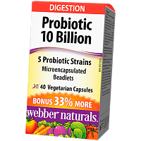 Probiotic 10 Billion Webber Naturals