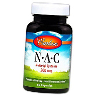 Н-Ацетилцистеин, NAC 500, Carlson Labs 