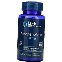 Прегненолон, Pregnenolone 100, Life Extension