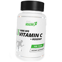 Витамин С с Шиповником, Healthy Vitamin C 1000 With Rose Hip, MST