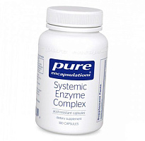 Ферменты для суставов, хрящей, тканей и мышц, Systemic Enzyme Complex, Pure Encapsulations