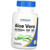 Алоэ Вера, Aloe Vera 20000, Nutricost
