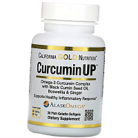 Куркумин с Омегой 3 для суставов, Curcumin UP, California Gold Nutrition