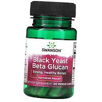 Бета-глюкан черных дрожжей, Black Yeast Beta Glucan, Swanson