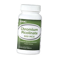 Пиколинат Хрома, Chromium Picolinate 500, GNC