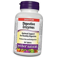 Пищеварительные Ферменты, Digestive Enzymes, Webber Naturals
