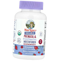 Органические пренатальные и постнатальные поливитамины, Organic Prenatal and Postnatal Multivitamin Gummies, MaryRuth's