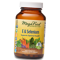 Витамин Е и Селен, E & Selenium, Mega Food