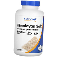 Натрий из розовой гималайской каменной соли, Himalayan Salt 1000, Nutricost