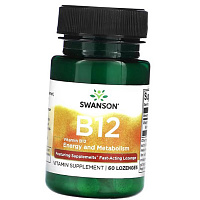 Витамин В12, Метилкобаламин, Vitamin B12 5000, Swanson