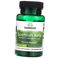 Йод, Шотландские водоросли, Scottish Kelp Made With Organic Sea Kelp 750, Swanson