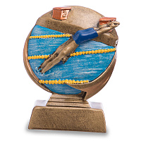 Статуэтка наградная спортивная Плавание Пловец HX1953-C8