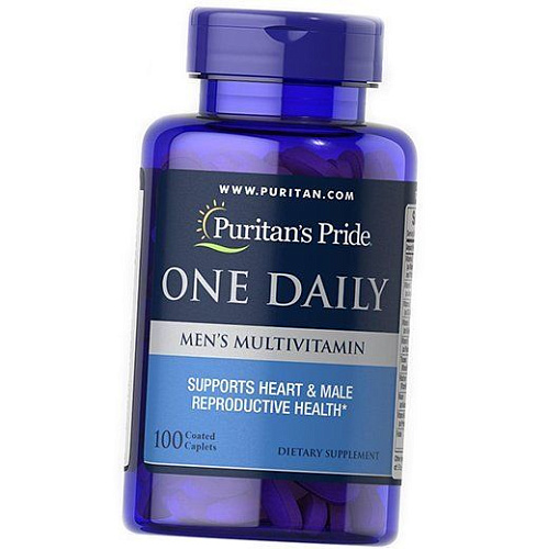 Вітаміни та мінерали Мультивітаміни для чоловіків, One Daily Men's Multivitamin, Puritan's Pride 