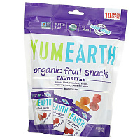 Фруктовые Снеки, Organic Fruit Snacks Packs, YumEarth